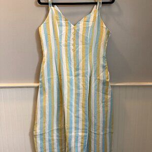 NWT Hayden Los Angeles Sleeveless MidiStriped Dress